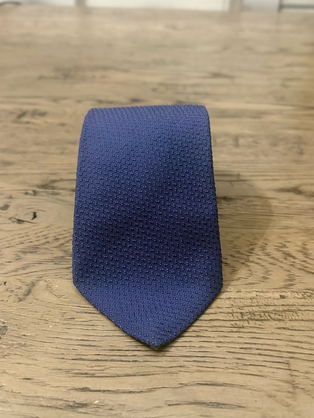 Brooks Brothers Textured Navy Blue Men's Tie